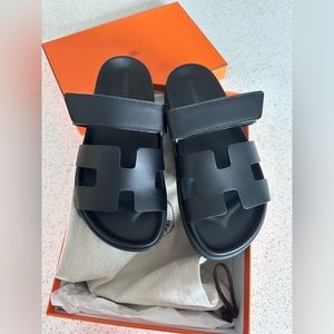 🛑 SOLD 🛑 BNIB Hermes Chypre 37.5 Black Leather